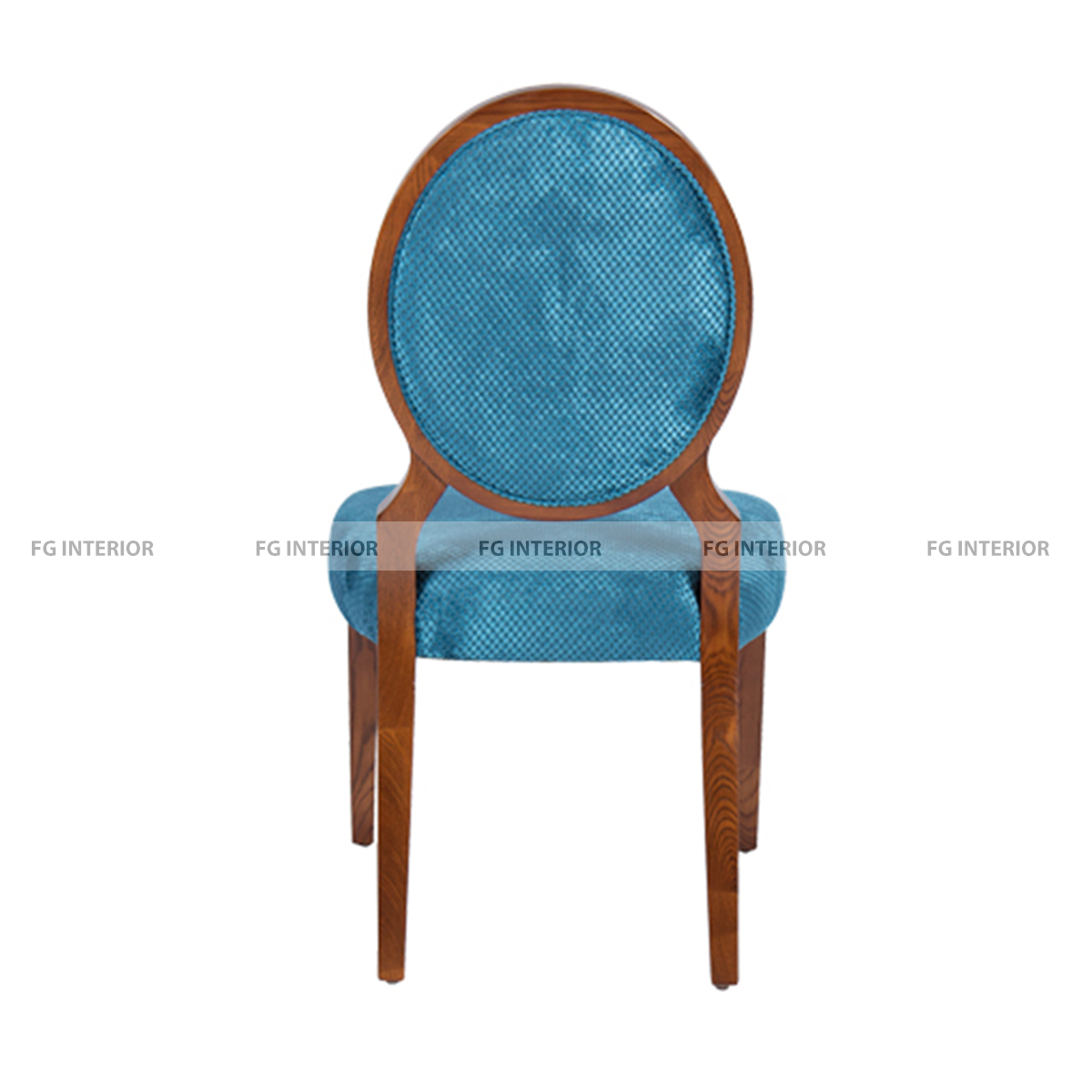 Ghế gỗ nhà hàng đệm nỉ MOON