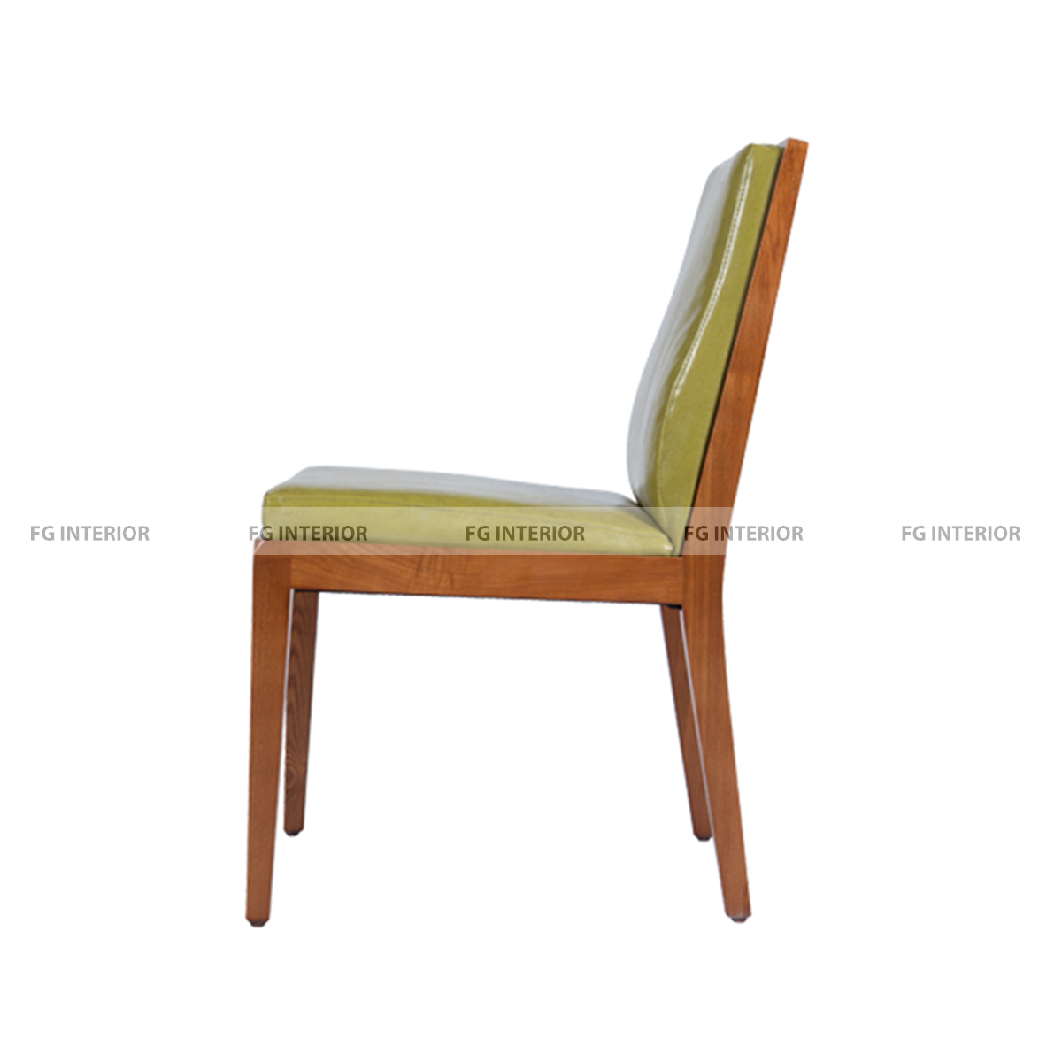 Ghế gỗ nhà hàng đệm da MIDI