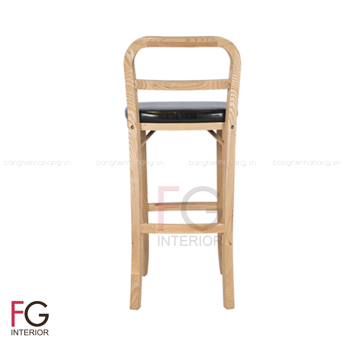 Ghế bar gỗ đệm IRISa