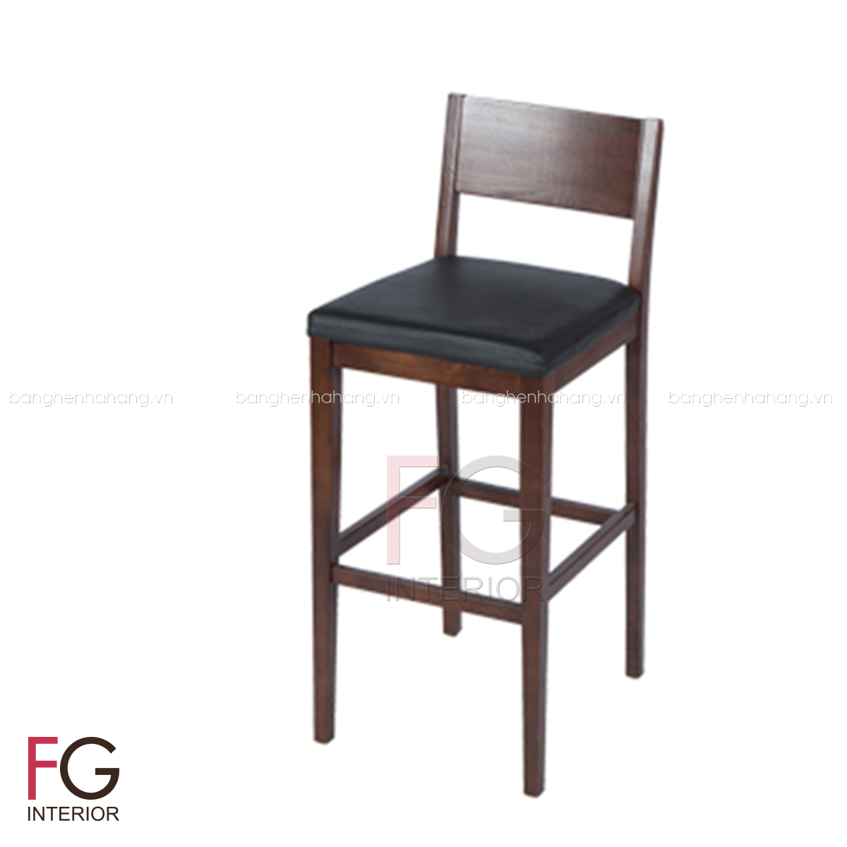 Ghế bar gỗ đệm JUMPb