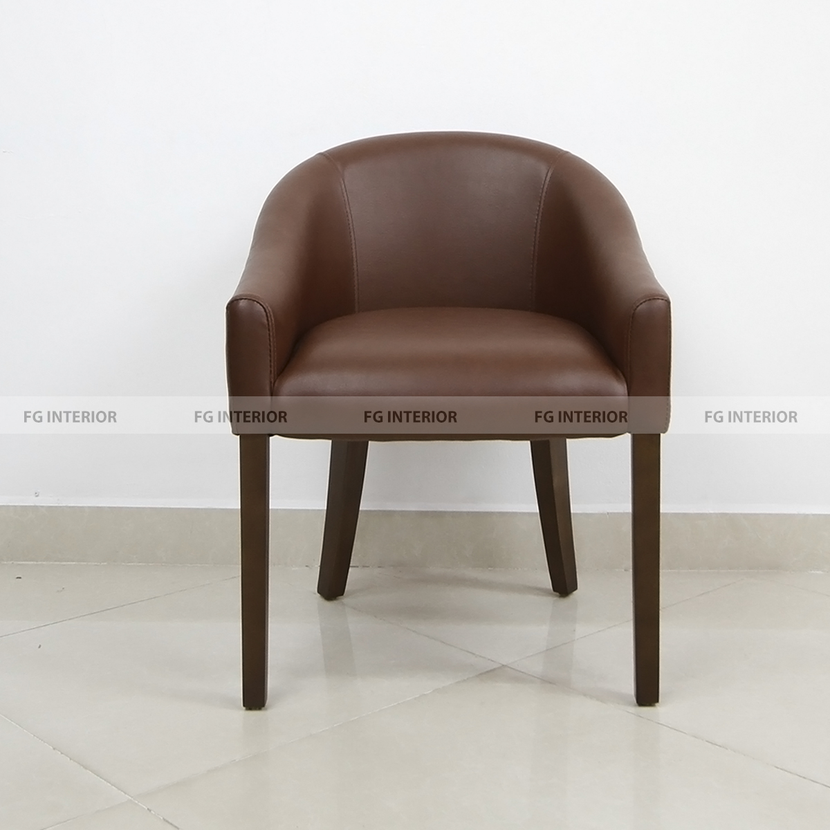 Ghế gỗ cafe bọc da FSS04